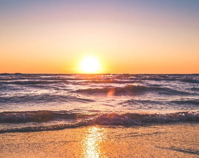 A peaceful, spiritual moment