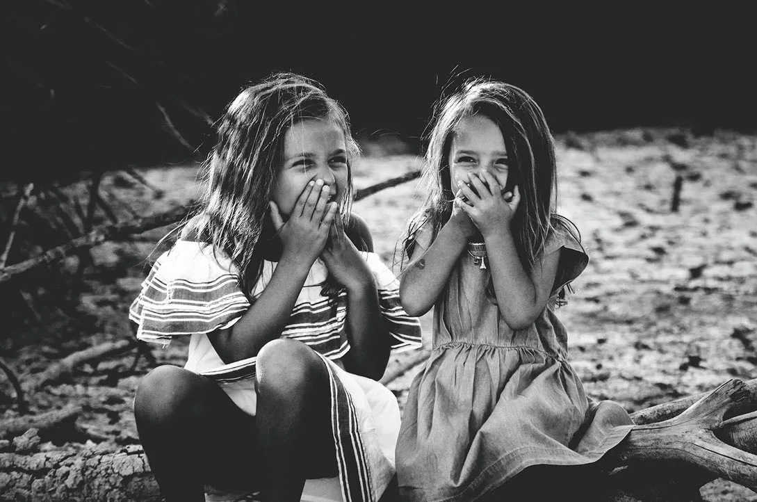 People laughing together